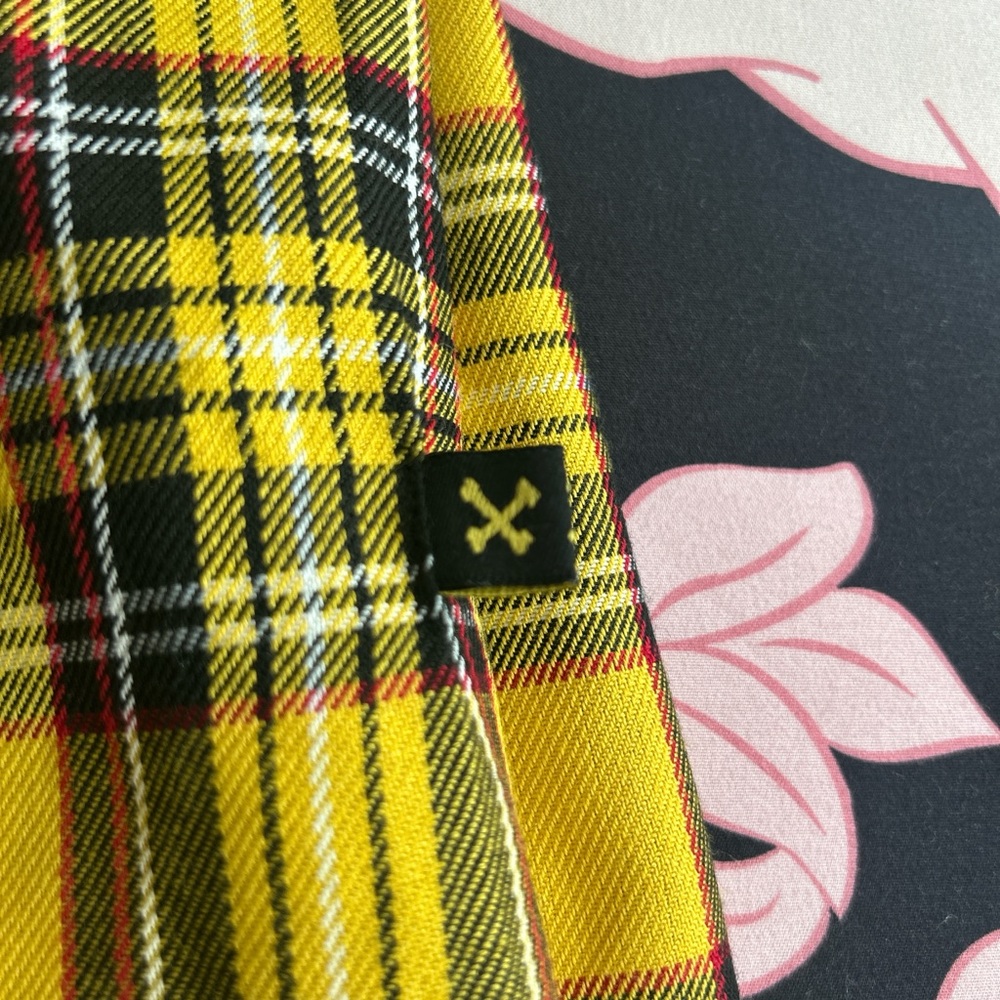 Royal bones plaid mini skirt π - Picture 4 of 4